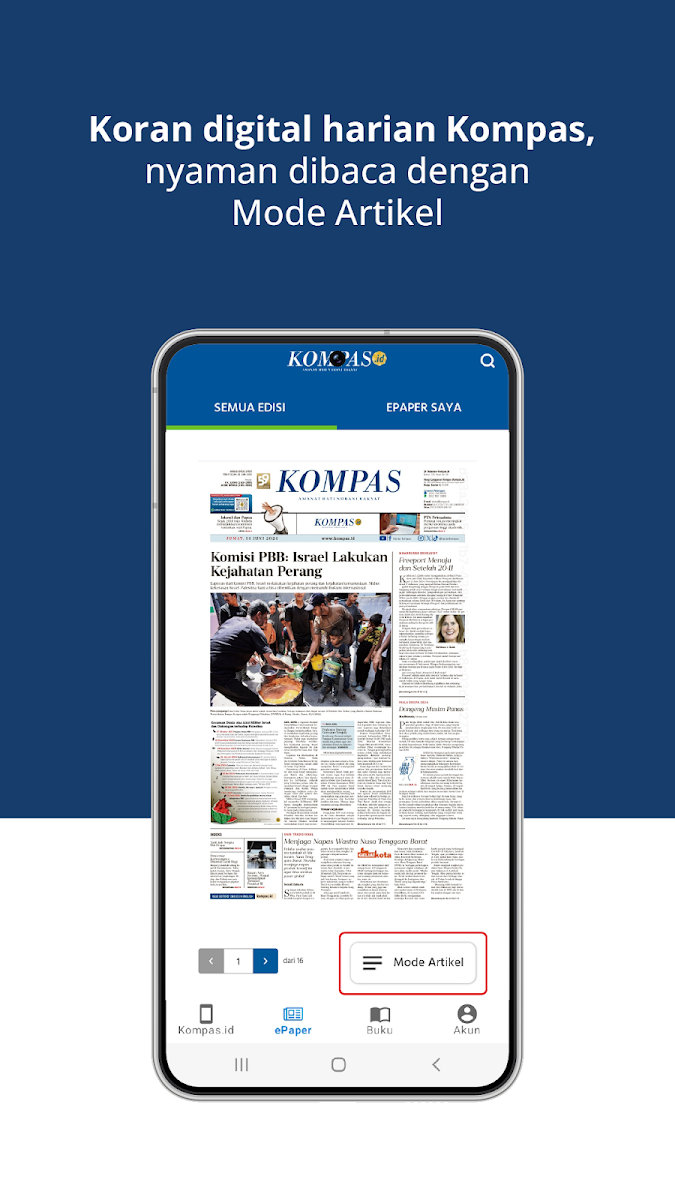 Kompas.id Harian screenshot 1